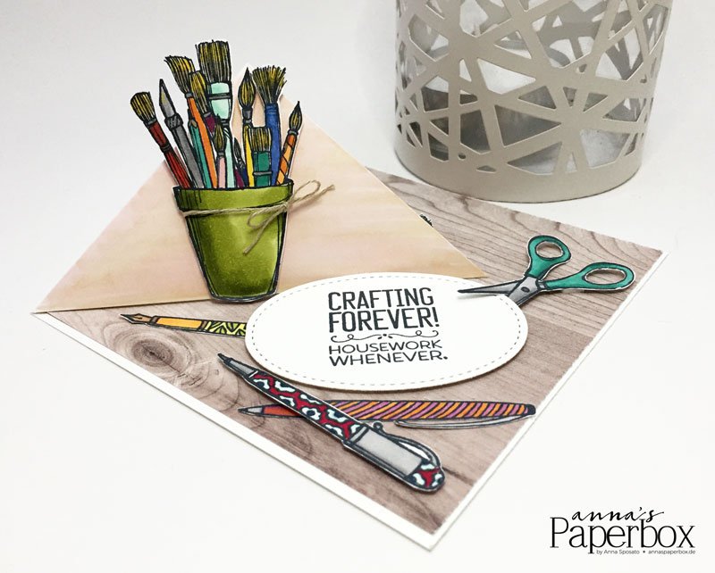 Stampin' Up! - Pootlers Design Team - Crafting Forever, Kreiert mit Liebe, Stampin Blends